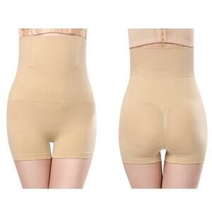 Dress Cici Butt Lift Shapewear Shorts - High Waisted Tummy Control Beige XL/XXL